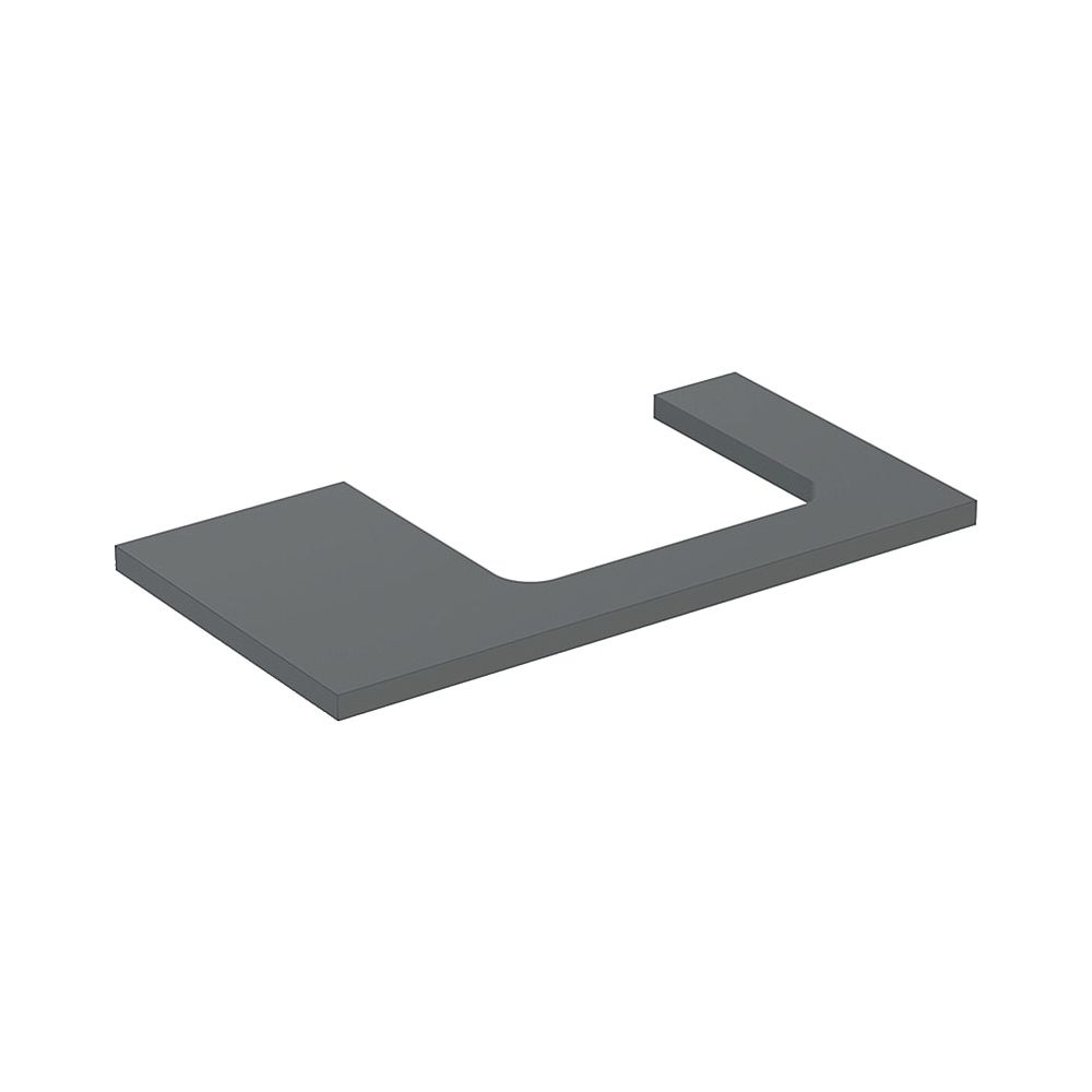 Geberit ONE Waschtischplatte Ausschnitt rechts, für Aufsatzwaschtisch rechteckig, 90... GEBERIT-505323003 4025410937612 (Abb. 1)
