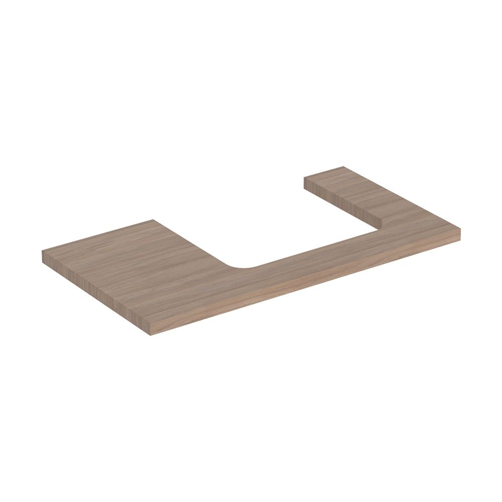 Geberit ONE Waschtischplatte Ausschnitt rechts, für Aufsatzwaschtisch rechteckig, 90... GEBERIT-505323005 4025410937636 (Abb. 2)