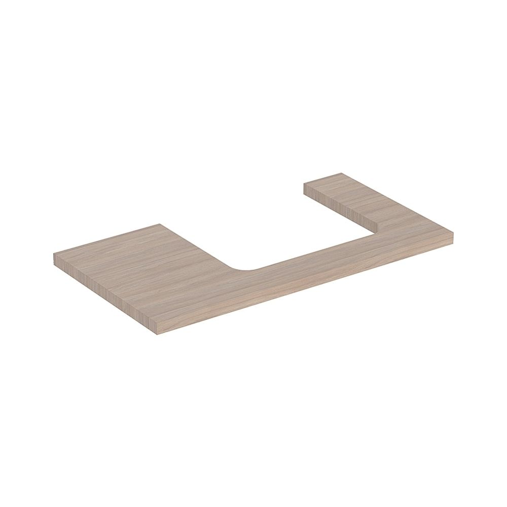 Geberit ONE Waschtischplatte Ausschnitt rechts, für Aufsatzwaschtisch rechteckig, 90... GEBERIT-505323005 4025410937636 (Abb. 1)