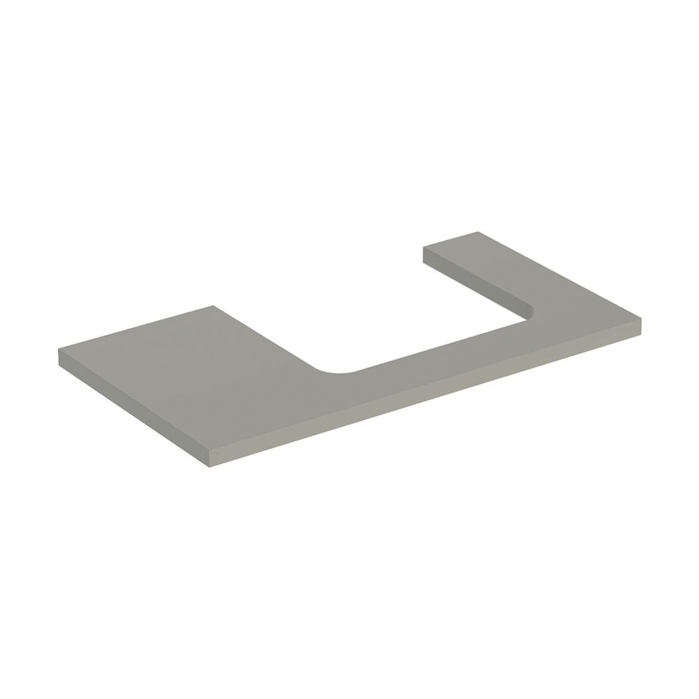 Geberit ONE Waschtischplatte Ausschnitt rechts, für Aufsatzwaschtisch rechteckig, 90... GEBERIT-505323007 4025410937650 (Abb. 2)