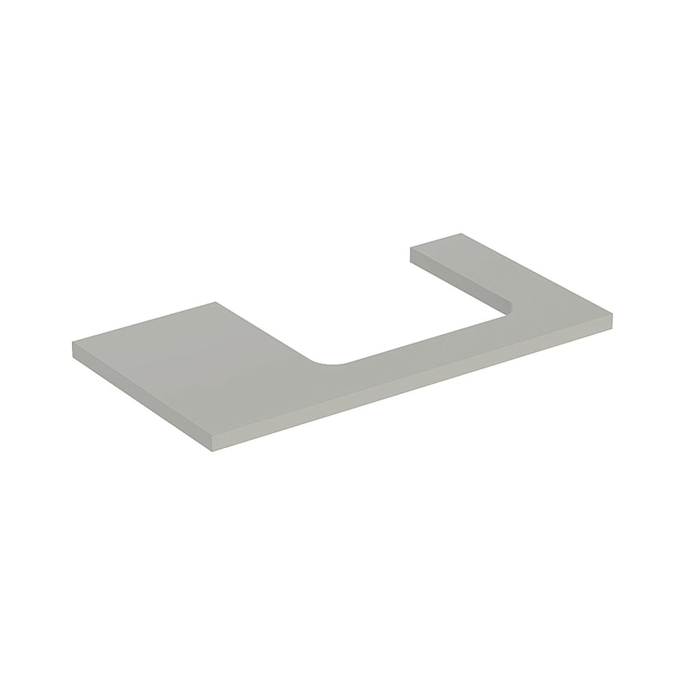 Geberit ONE Waschtischplatte Ausschnitt rechts, für Aufsatzwaschtisch rechteckig, 90... GEBERIT-505323007 4025410937650 (Abb. 1)