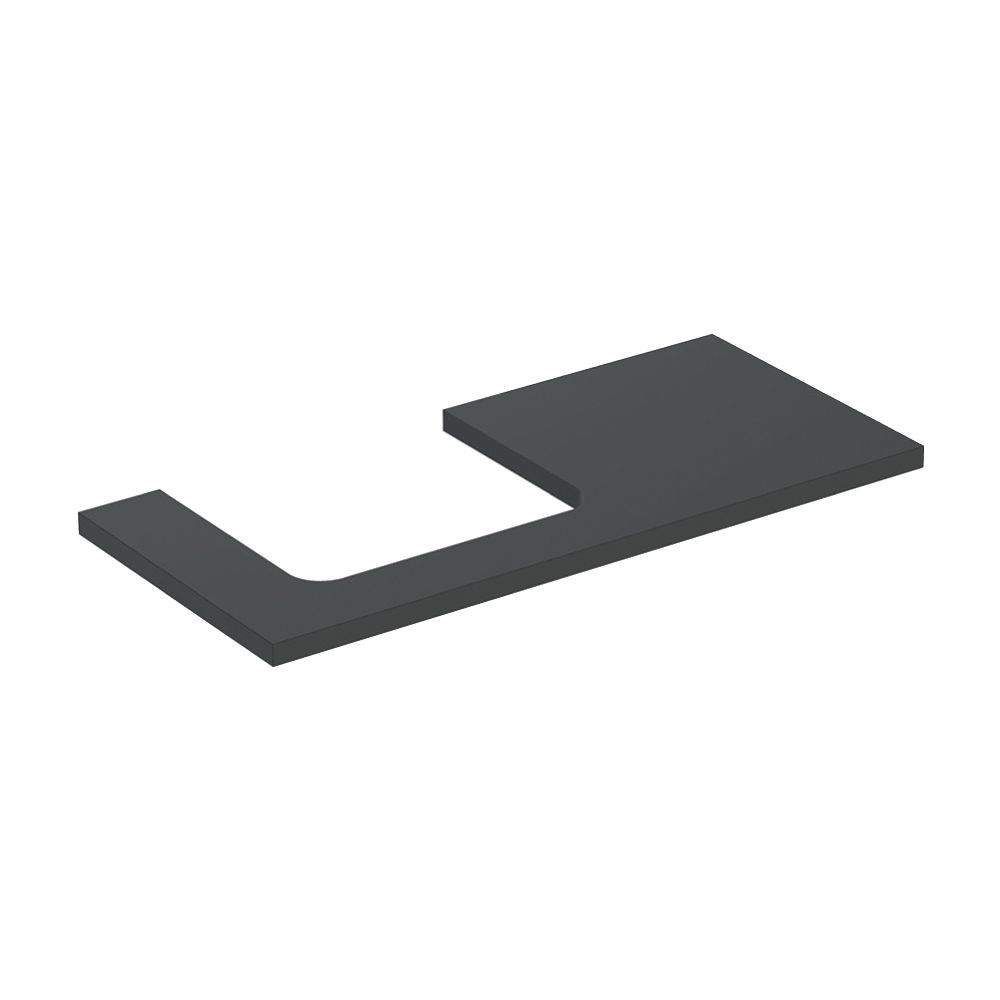 Geberit ONE Waschtischplatte Ausschnitt links, für Aufsatzwaschtisch rechteckig, 105... GEBERIT-505304003 4025410937261 (Abb. 2)