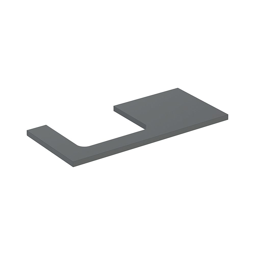 Geberit ONE Waschtischplatte Ausschnitt links, für Aufsatzwaschtisch rechteckig, 105... GEBERIT-505304003 4025410937261 (Abb. 1)