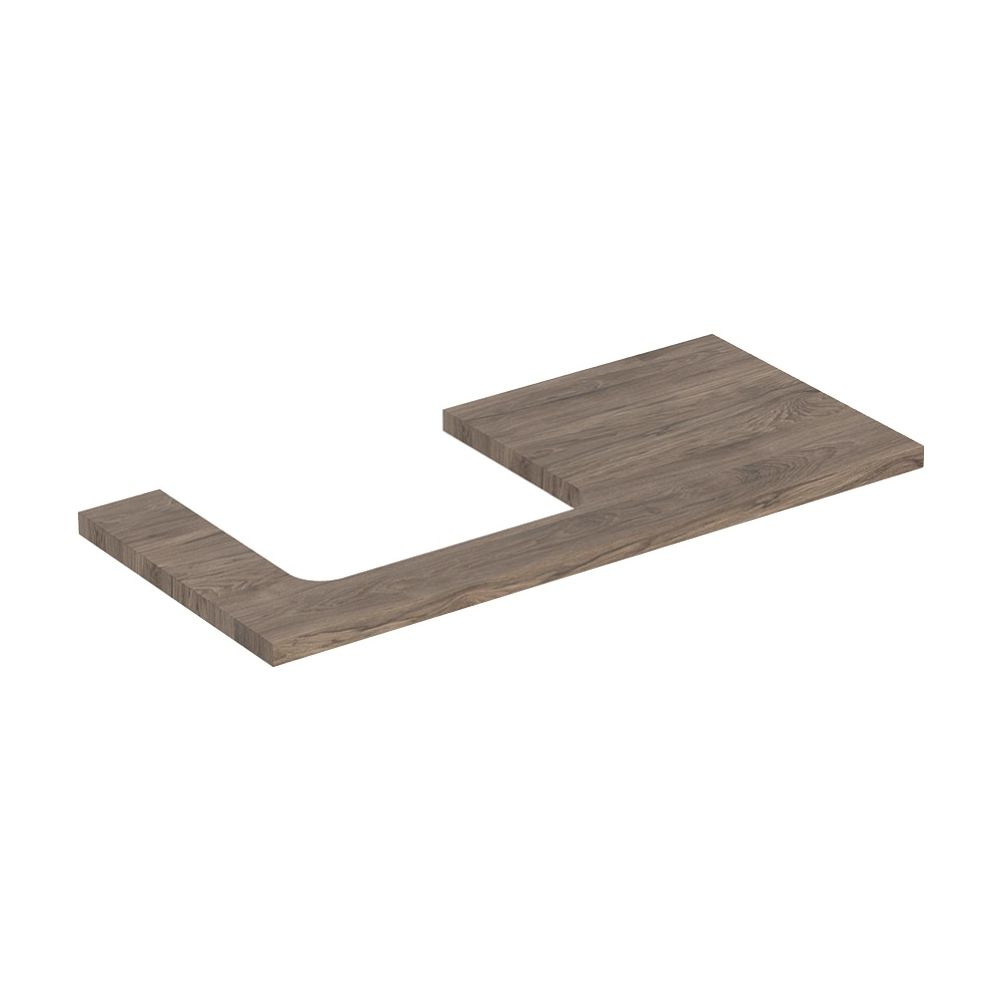 Geberit ONE Waschtischplatte Ausschnitt links für Aufsatzwaschtisch rechteckig 105x3... GEBERIT-505304006 4025410937292 (Abb. 2)