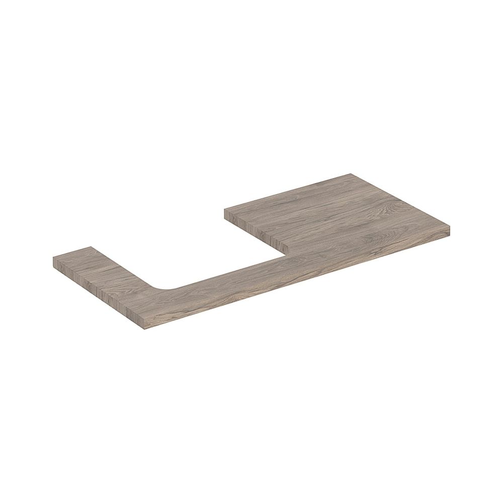 Geberit ONE Waschtischplatte Ausschnitt links für Aufsatzwaschtisch rechteckig 105x3... GEBERIT-505304006 4025410937292 (Abb. 1)