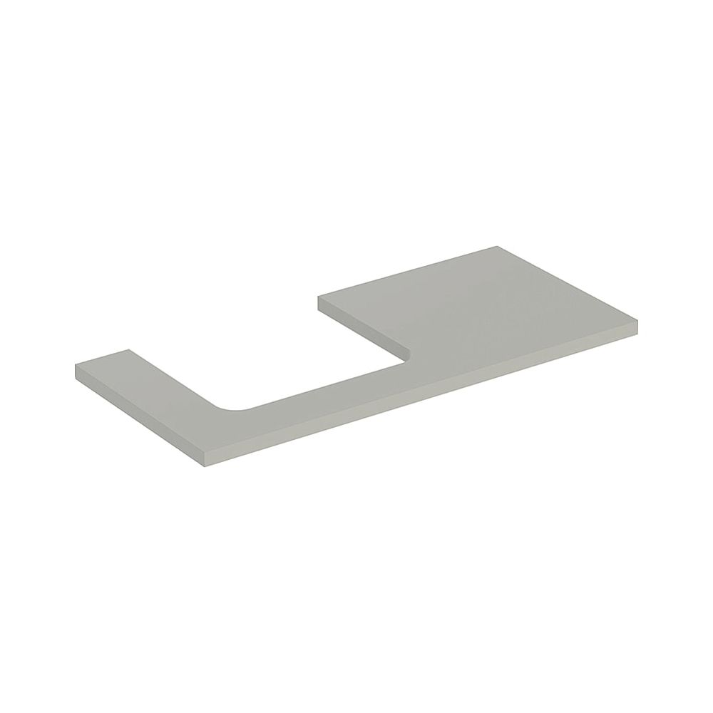 Geberit ONE Waschtischplatte Ausschnitt links, für Aufsatzwaschtisch rechteckig, 105... GEBERIT-505304007 4025410937308 (Abb. 1)