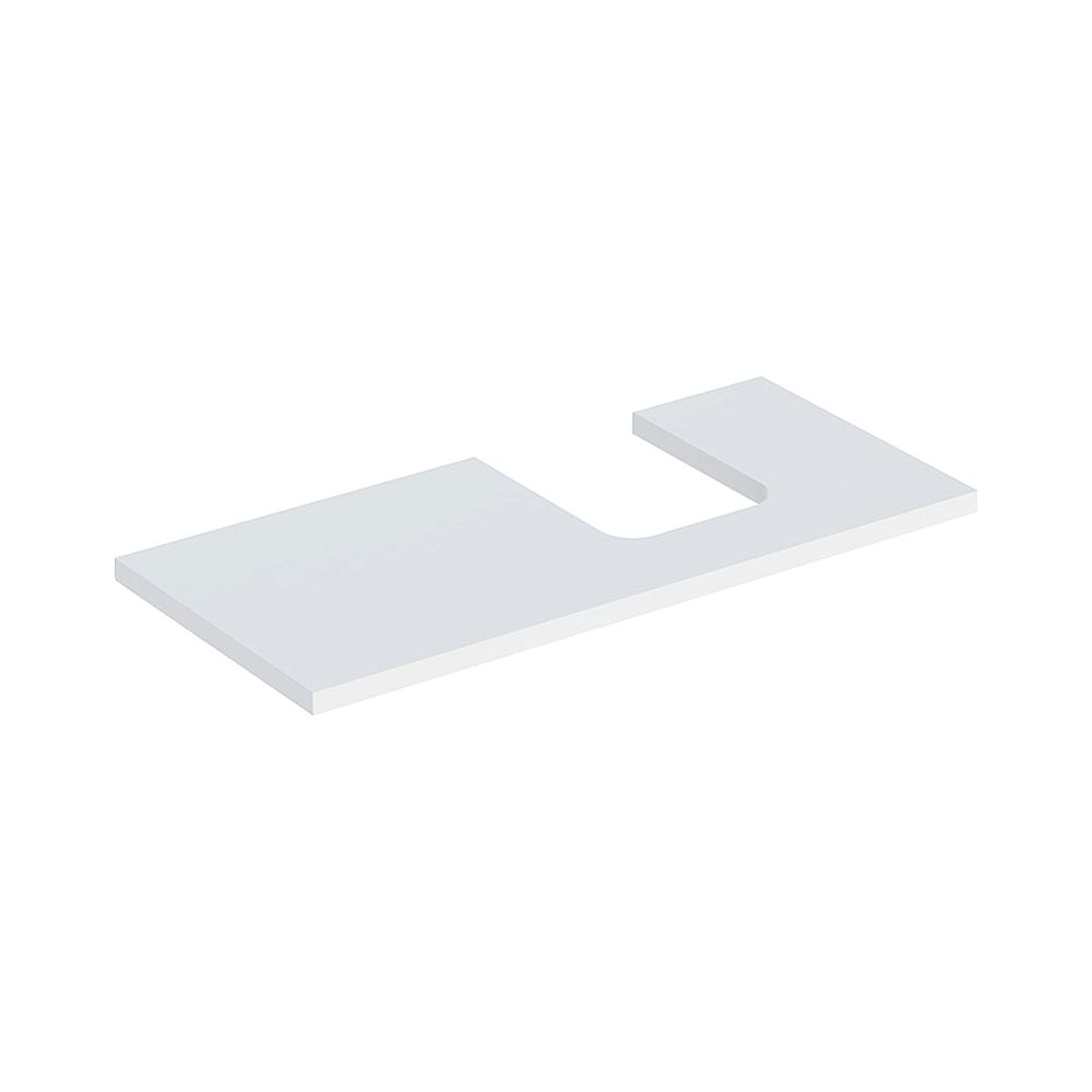 Geberit ONE Waschtischplatte Ausschnitt rechts, für Aufsatzwaschtisch Schalenform, 1... GEBERIT-505314002 4025410937469 (Abb. 1)