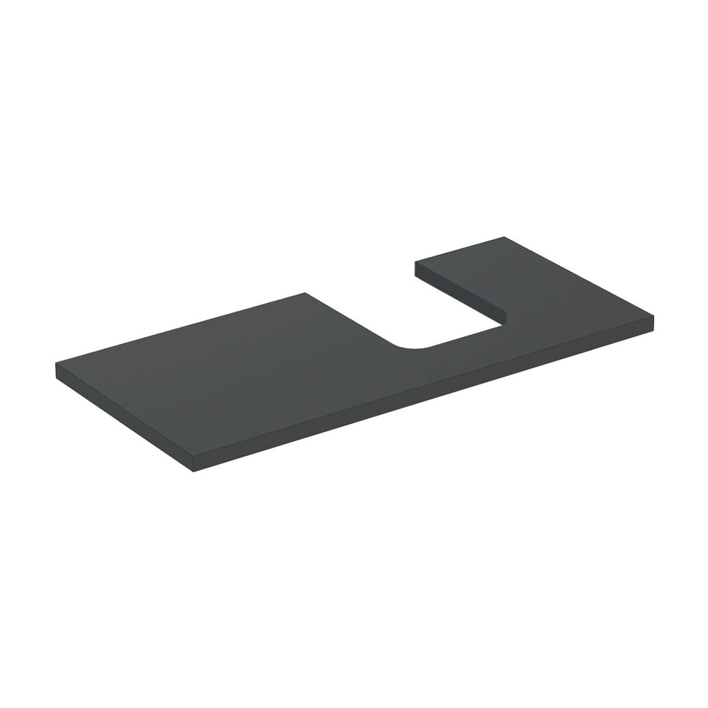 Geberit ONE Waschtischplatte Ausschnitt rechts, für Aufsatzwaschtisch Schalenform, 1... GEBERIT-505314003 4025410937476 (Abb. 2)