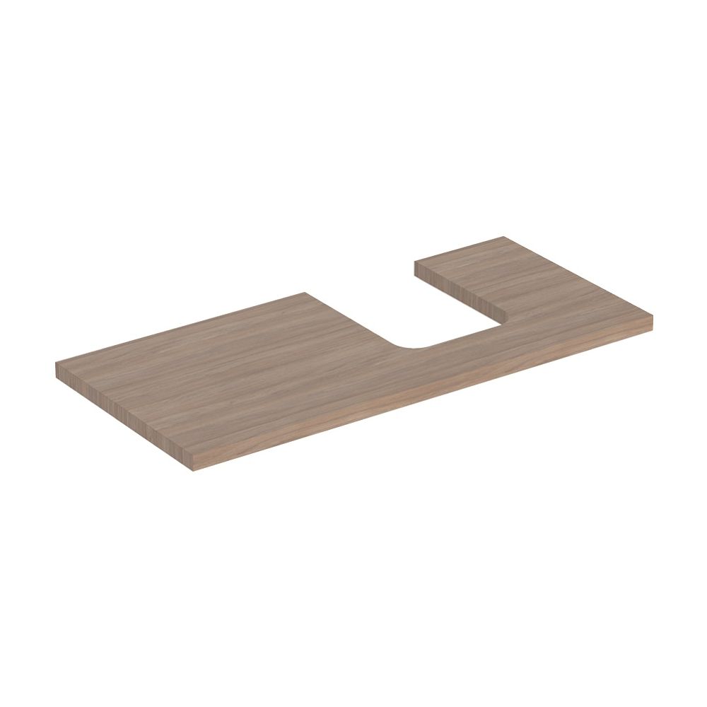 Geberit ONE Waschtischplatte Ausschnitt rechts, für Aufsatzwaschtisch Schalenform, 1... GEBERIT-505314005 4025410937490 (Abb. 2)