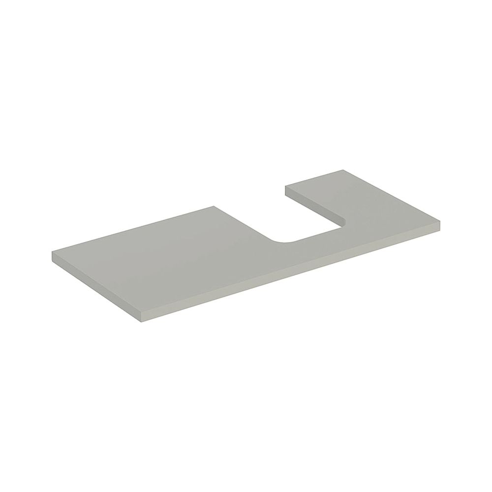 Geberit ONE Waschtischplatte Ausschnitt rechts, für Aufsatzwaschtisch Schalenform, 1... GEBERIT-505314007 4025410937513 (Abb. 1)