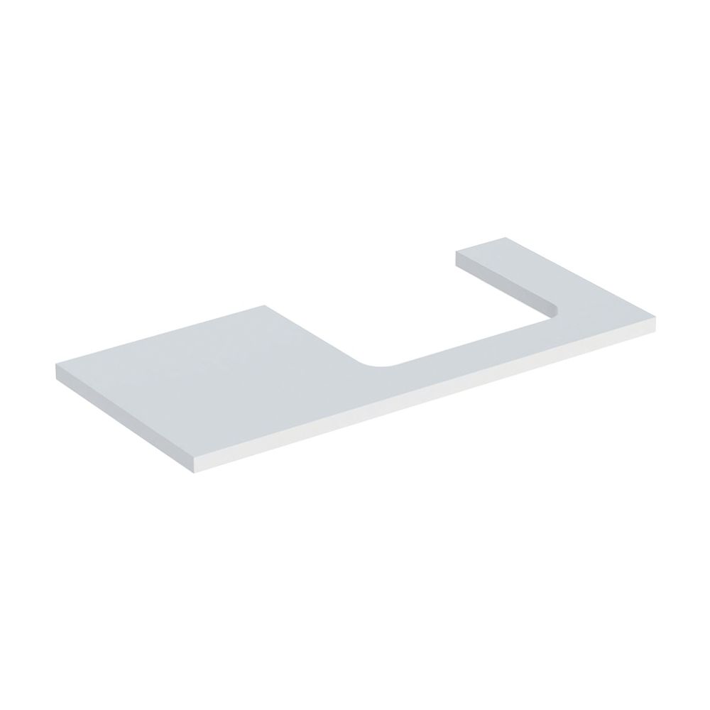 Geberit ONE Waschtischplatte Ausschnitt rechts, für Aufsatzwaschtisch rechteckig, 10... GEBERIT-505324002 4025410937674 (Abb. 2)