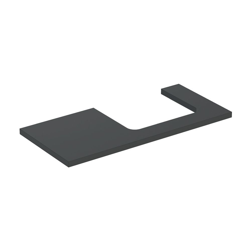 Geberit ONE Waschtischplatte Ausschnitt rechts, für Aufsatzwaschtisch rechteckig, 10... GEBERIT-505324003 4025410937681 (Abb. 2)