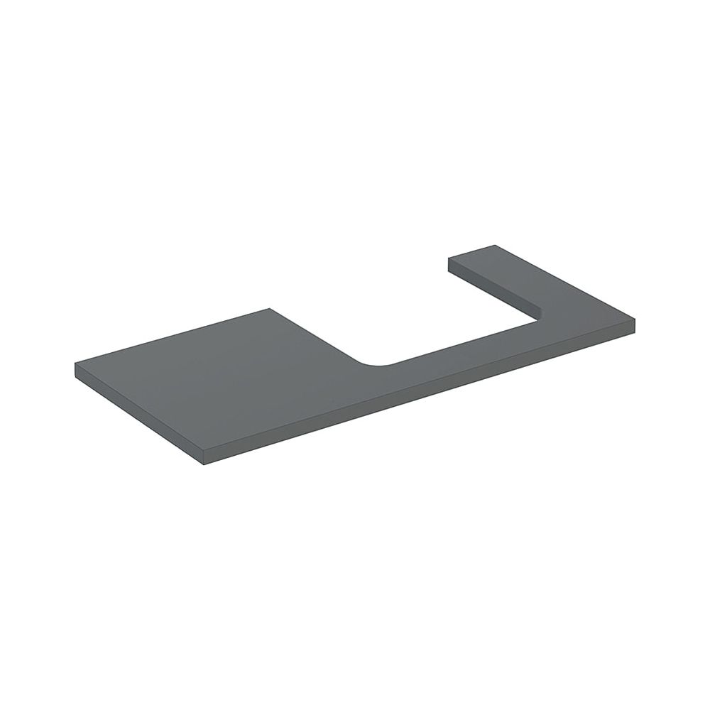 Geberit ONE Waschtischplatte Ausschnitt rechts, für Aufsatzwaschtisch rechteckig, 10... GEBERIT-505324003 4025410937681 (Abb. 1)