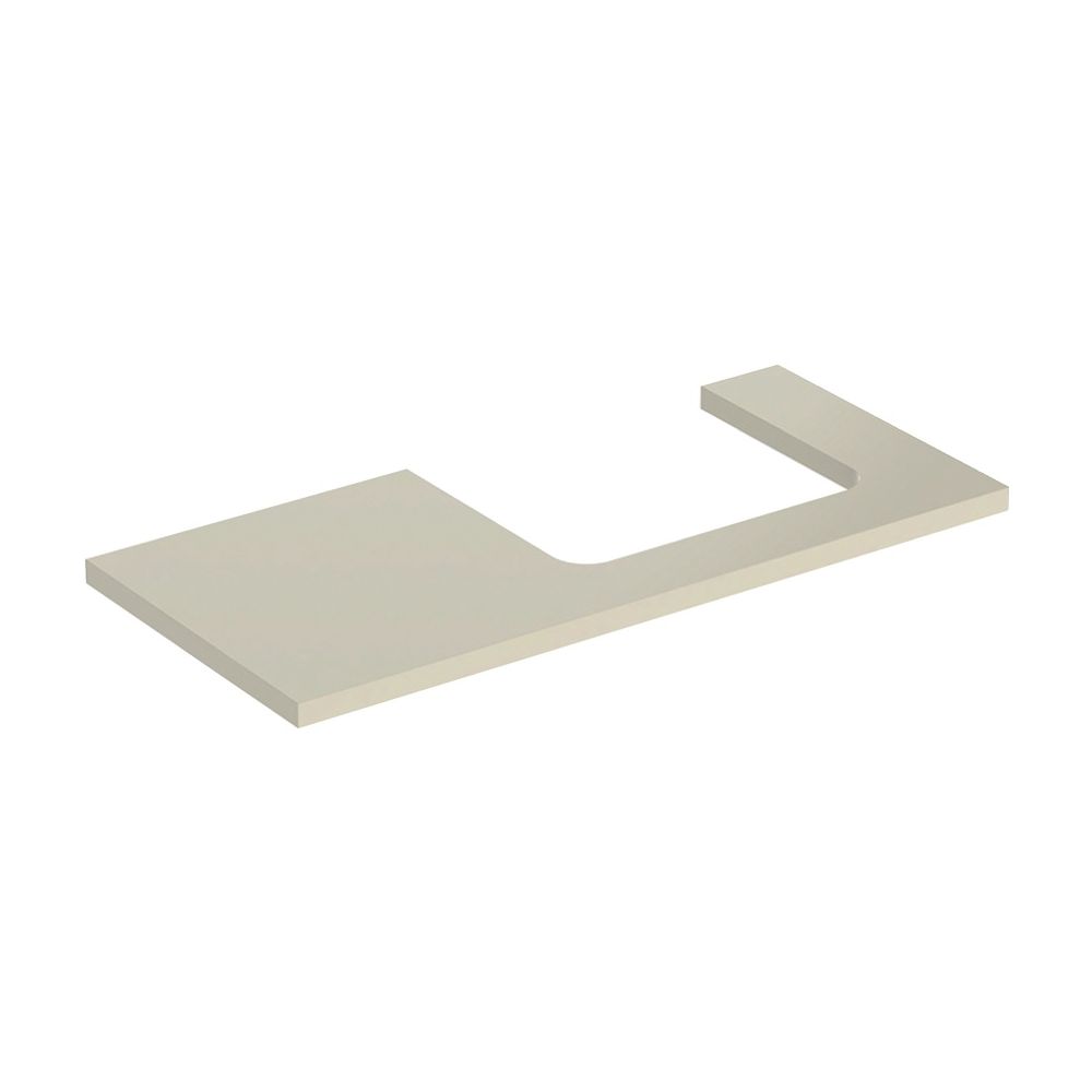 Geberit ONE Waschtischplatte Ausschnitt rechts, für Aufsatzwaschtisch rechteckig, 10... GEBERIT-505324004 4025410937698 (Abb. 2)