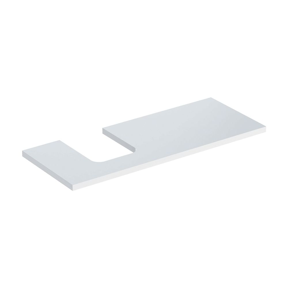Geberit ONE Waschtischplatte Ausschnitt links, für Aufsatzwaschtisch Schalenform, 12... GEBERIT-505295001 4025410937100 (Abb. 2)
