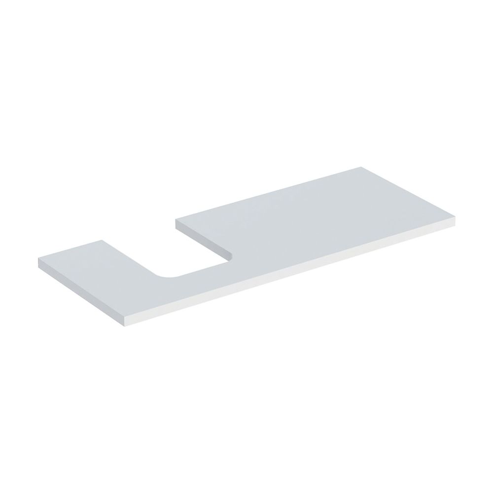 Geberit ONE Waschtischplatte Ausschnitt links, für Aufsatzwaschtisch Schalenform, 12... GEBERIT-505295002 4025410937117 (Abb. 2)