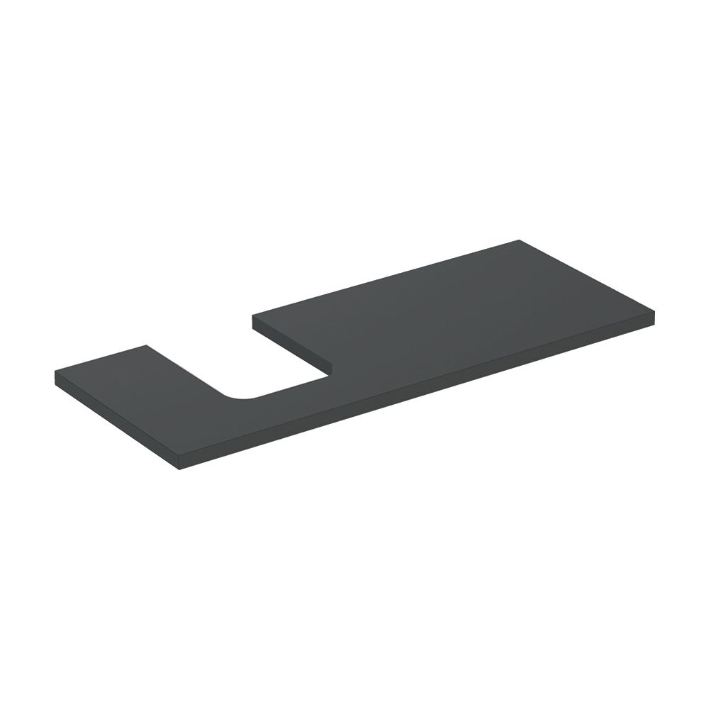 Geberit ONE Waschtischplatte Ausschnitt links, für Aufsatzwaschtisch Schalenform, 12... GEBERIT-505295003 4025410937124 (Abb. 2)