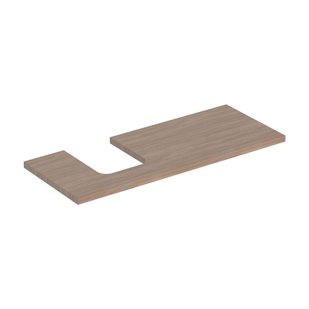 Geberit ONE Waschtischplatte Ausschnitt links, für Aufsatzwaschtisch Schalenform, 12... GEBERIT-505295005 4025410937148 (Abb. 2)