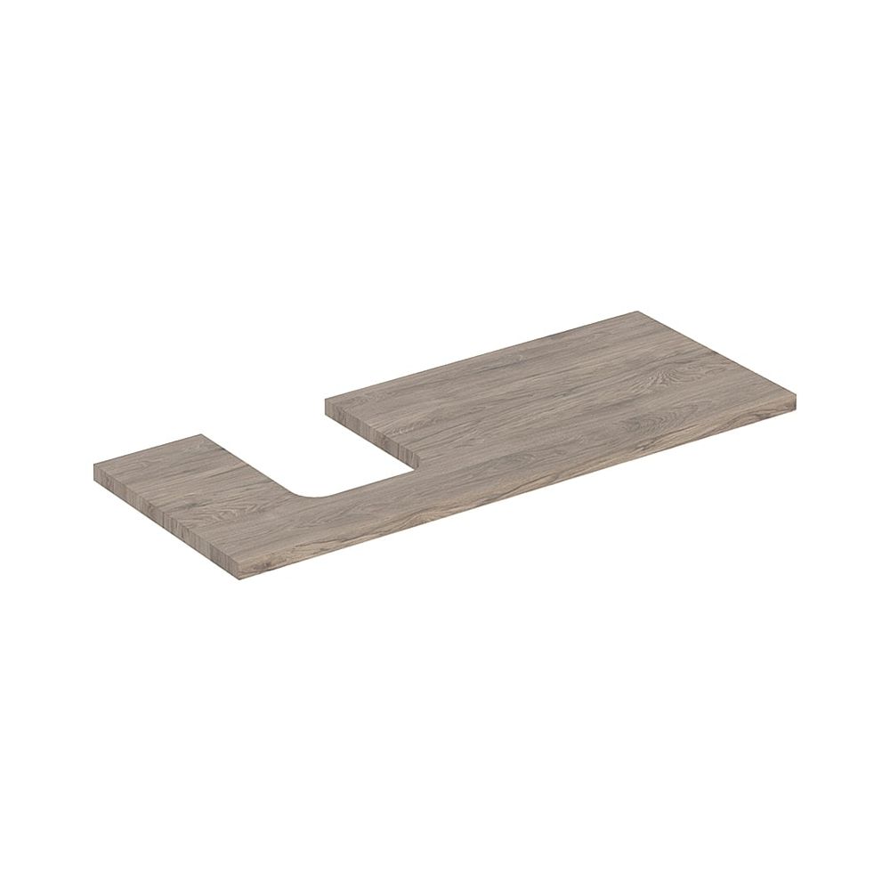 Geberit ONE Waschtischplatte Ausschnitt links, für Aufsatzwaschtisch Schalenform, 12... GEBERIT-505295006 4025410937155 (Abb. 1)