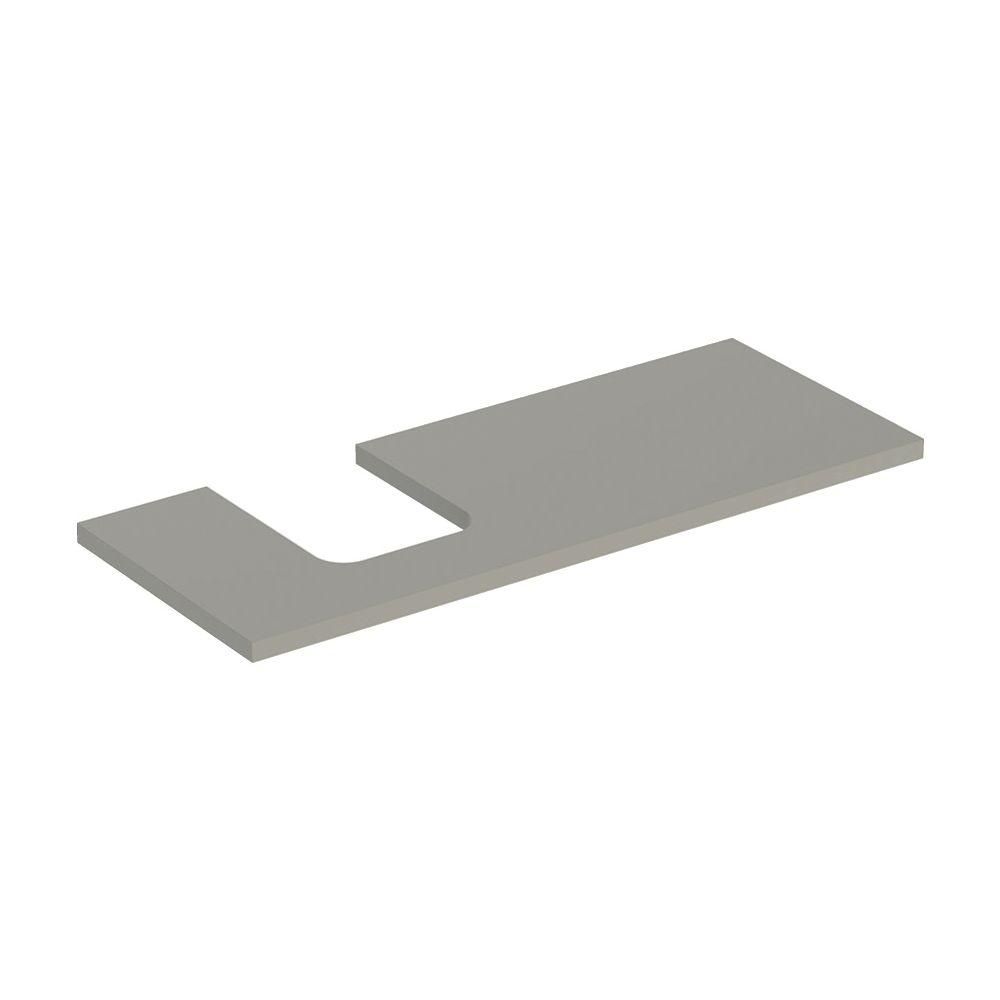 Geberit ONE Waschtischplatte Ausschnitt links, für Aufsatzwaschtisch Schalenform, 12... GEBERIT-505295007 4025410937162 (Abb. 2)