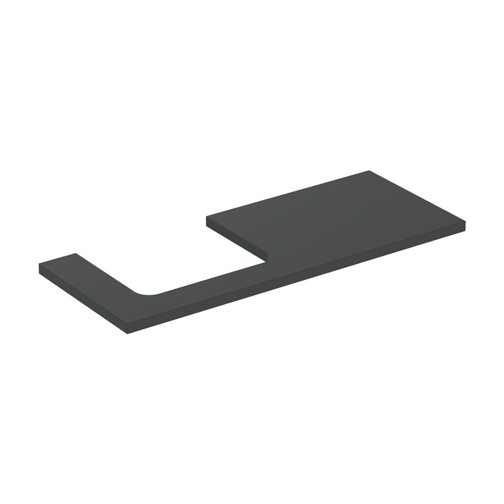 Geberit ONE Waschtischplatte Ausschnitt links, für Aufsatzwaschtisch rechteckig, 120... GEBERIT-505305003 4025410937339 (Abb. 2)