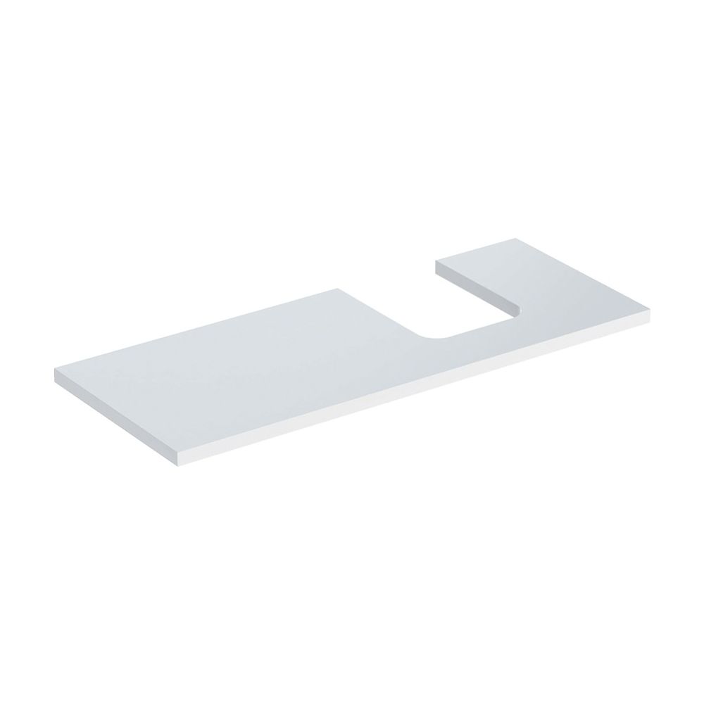 Geberit ONE Waschtischplatte Ausschnitt rechts, für Aufsatzwaschtisch Schalenform, 1... GEBERIT-505315001 4025410937520 (Abb. 2)