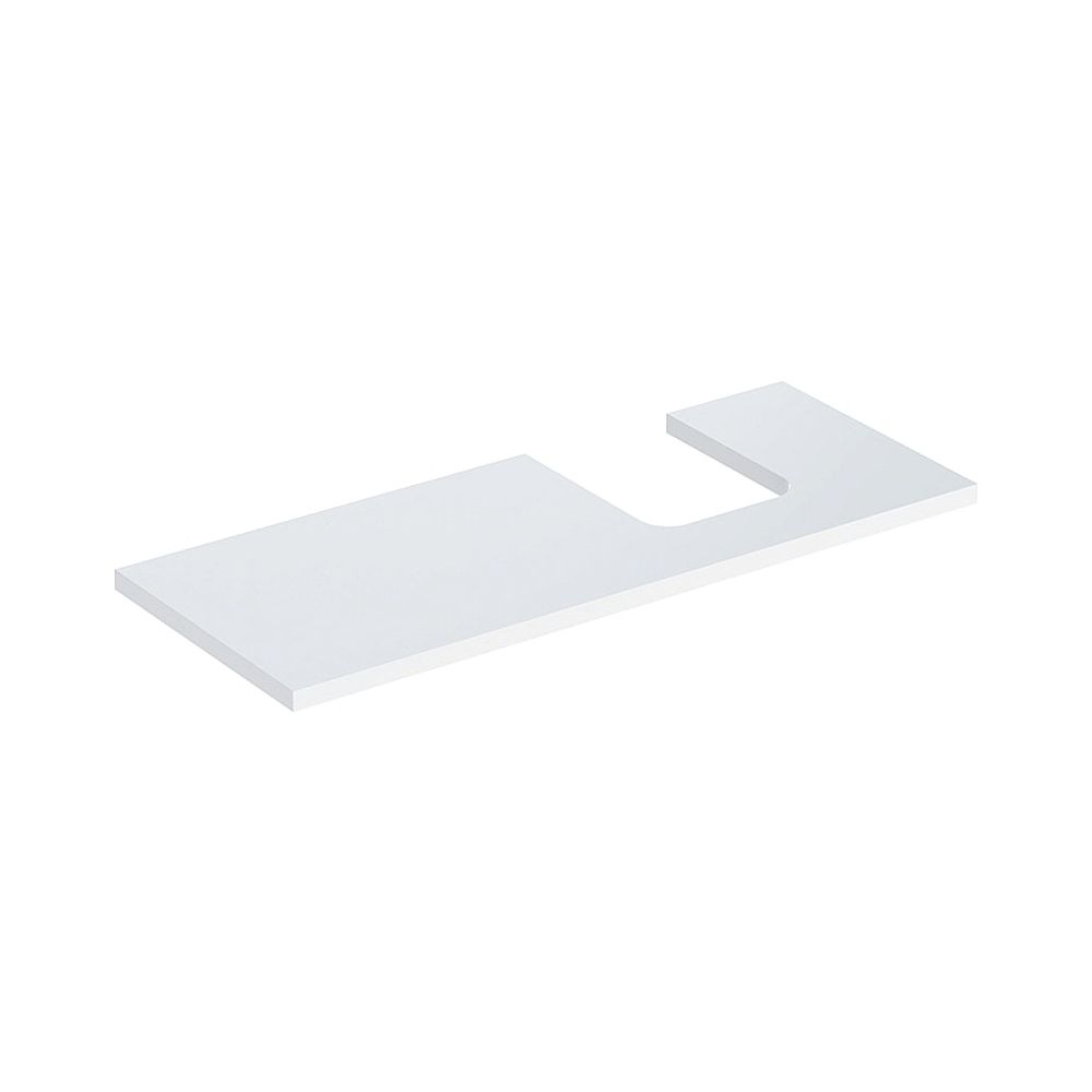 Geberit ONE Waschtischplatte Ausschnitt rechts, für Aufsatzwaschtisch Schalenform, 1... GEBERIT-505315001 4025410937520 (Abb. 1)