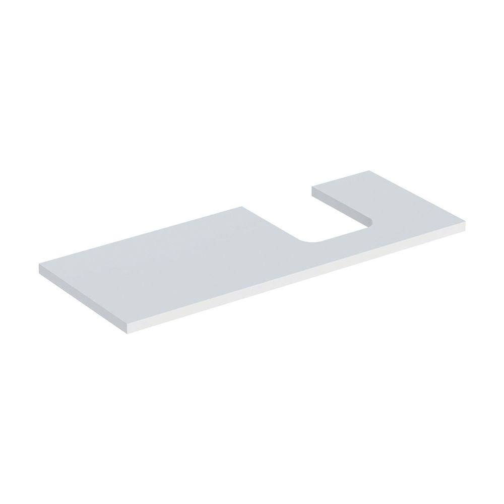 Geberit ONE Waschtischplatte Ausschnitt rechts, für Aufsatzwaschtisch Schalenform, 1... GEBERIT-505315002 4025410937537 (Abb. 2)