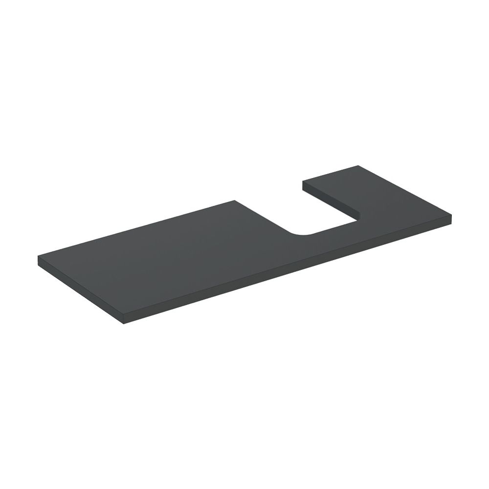 Geberit ONE Waschtischplatte Ausschnitt rechts, für Aufsatzwaschtisch Schalenform, 1... GEBERIT-505315003 4025410937544 (Abb. 2)