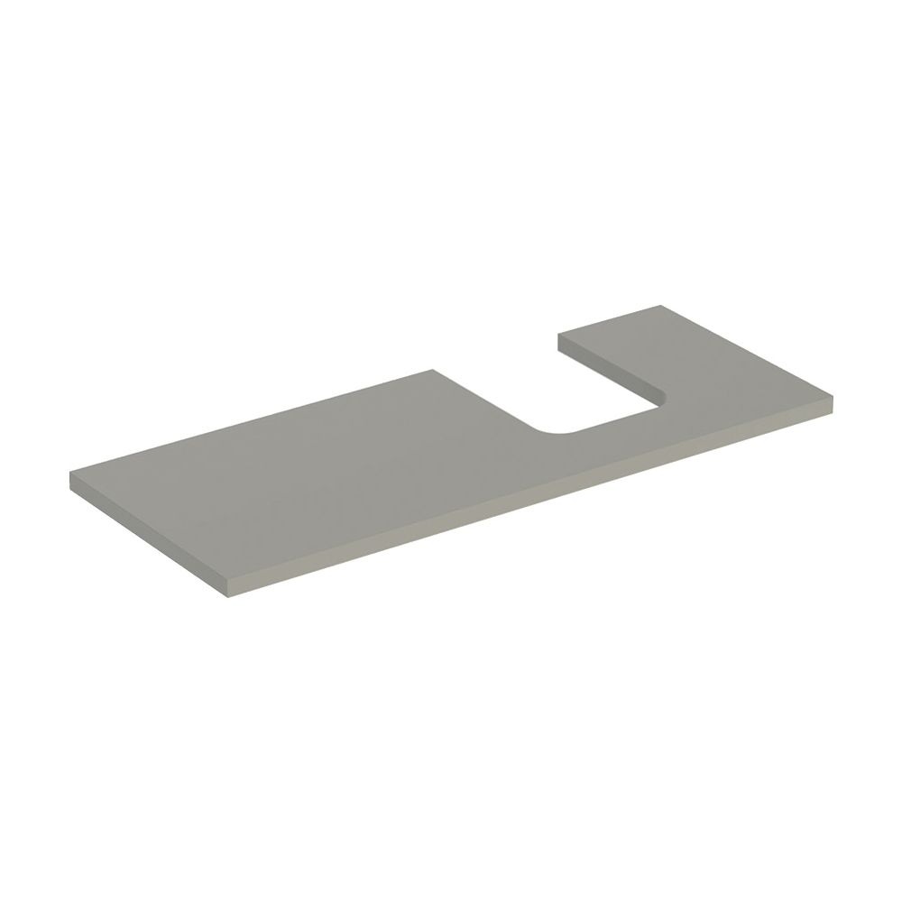 Geberit ONE Waschtischplatte Ausschnitt rechts, für Aufsatzwaschtisch Schalenform, 1... GEBERIT-505315007 4025410937582 (Abb. 2)