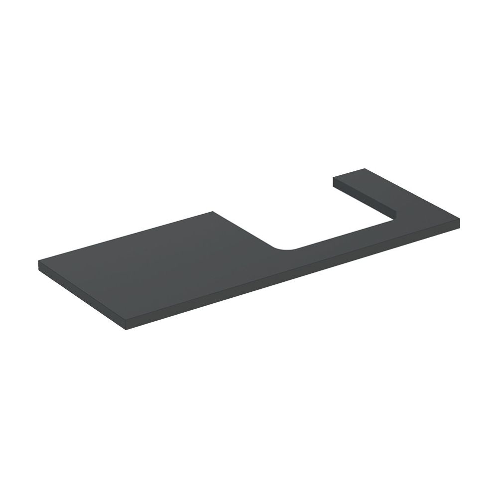Geberit ONE Waschtischplatte Ausschnitt rechts, für Aufsatzwaschtisch rechteckig, 12... GEBERIT-505325003 4025410937759 (Abb. 2)