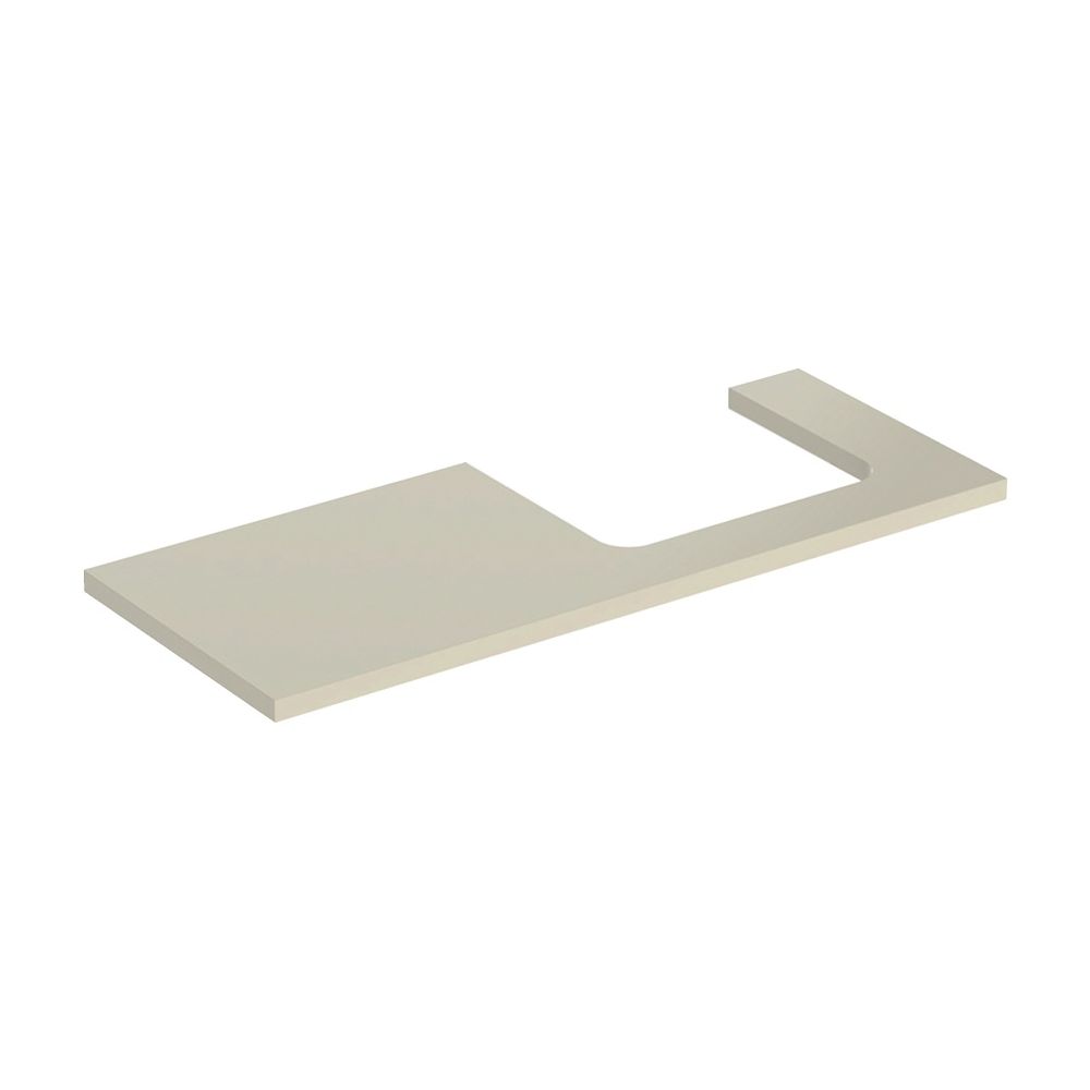 Geberit ONE Waschtischplatte Ausschnitt rechts, für Aufsatzwaschtisch rechteckig, 12... GEBERIT-505325004 4025410937766 (Abb. 2)