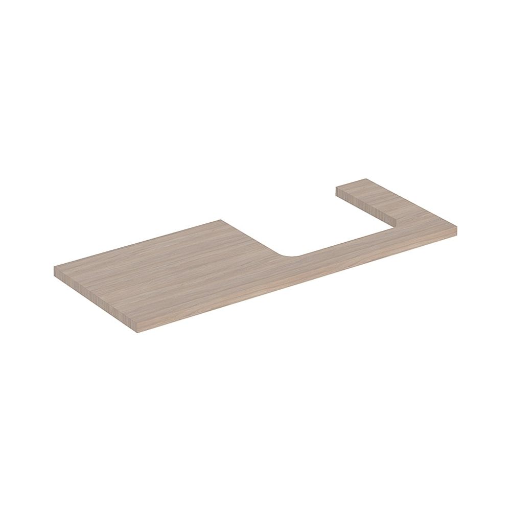Geberit ONE Waschtischplatte Ausschnitt rechts, für Aufsatzwaschtisch rechteckig, 12... GEBERIT-505325005 4025410937773 (Abb. 1)