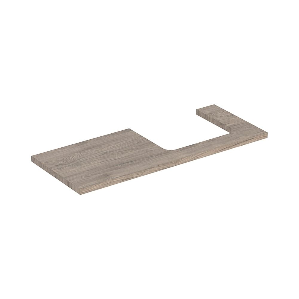 Geberit ONE Waschtischplatte Ausschnitt rechts für Aufsatzwaschtisch rechteckig 120x... GEBERIT-505325006 4025410937780 (Abb. 1)