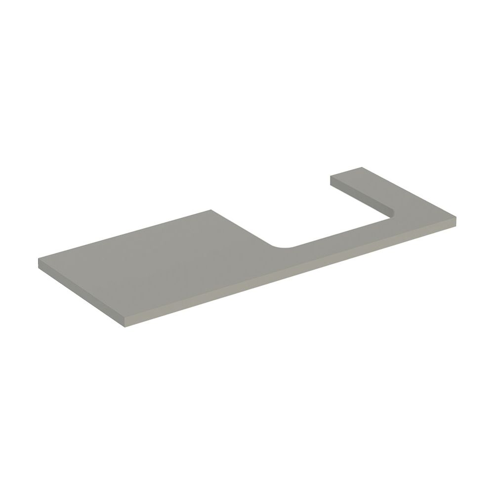 Geberit ONE Waschtischplatte Ausschnitt rechts, für Aufsatzwaschtisch rechteckig, 12... GEBERIT-505325007 4025410937797 (Abb. 2)