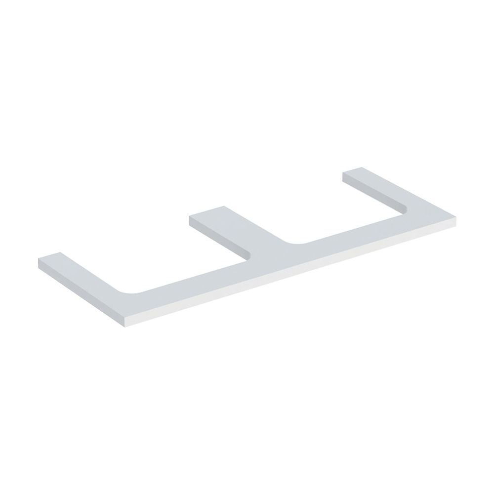 Geberit ONE Waschtischplatte Ausschnitt 2-fach, für Aufsatzwaschtisch, 120x3x47cm, W... GEBERIT-505345002 4025410937889 (Abb. 2)