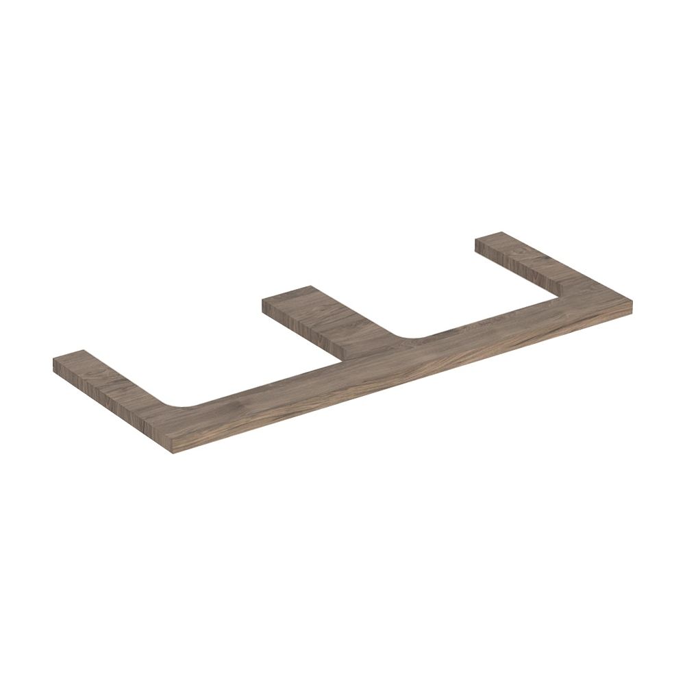Geberit ONE Waschtischplatte Ausschnitt 2-fach, für Aufsatzwaschtisch, 120x3x47cm, N... GEBERIT-505345006 4025410937926 (Abb. 2)