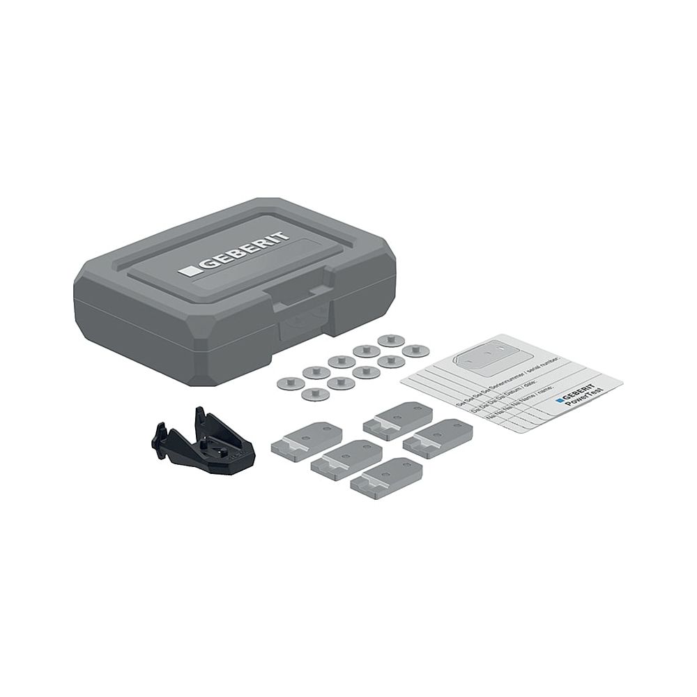 Geberit FlowFit PowerTest in Koffer Außendurchmesser 50/63/75mm... GEBERIT-690916001 4025410850850 (Abb. 1)