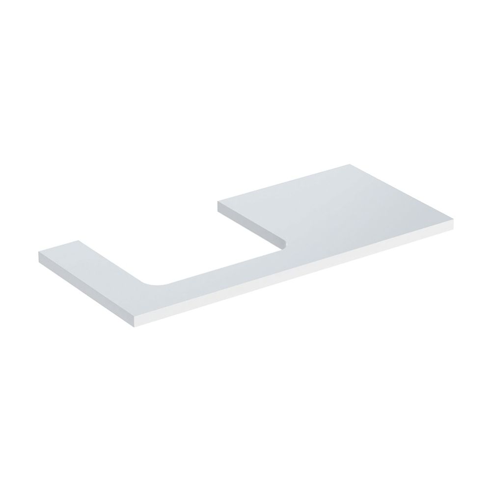 Geberit ONE Waschtischplatte Ausschnitt links, für Aufsatzwaschtisch rechteckig, 105... GEBERIT-505304001 4025410937247 (Abb. 2)