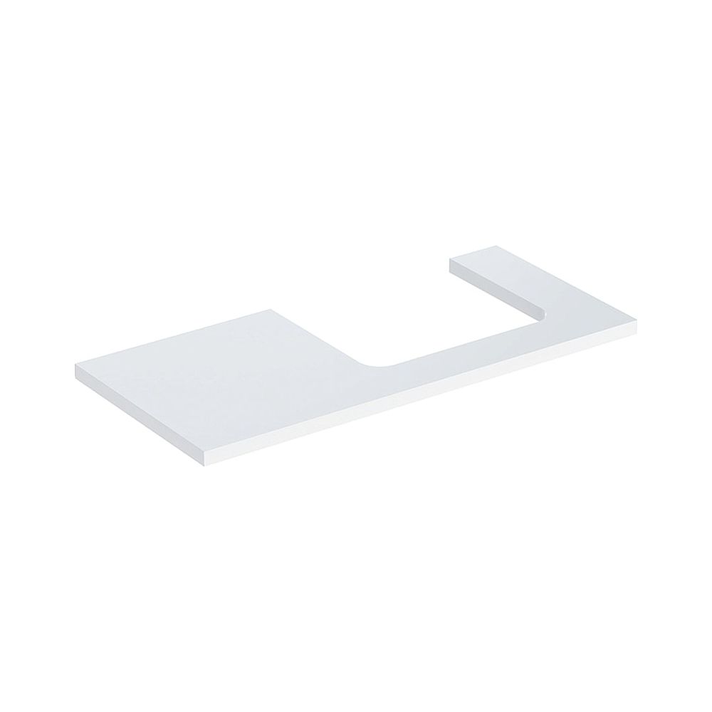 Geberit ONE Waschtischplatte Ausschnitt rechts, für Aufsatzwaschtisch rechteckig, 10... GEBERIT-505324001 4025410937667 (Abb. 1)