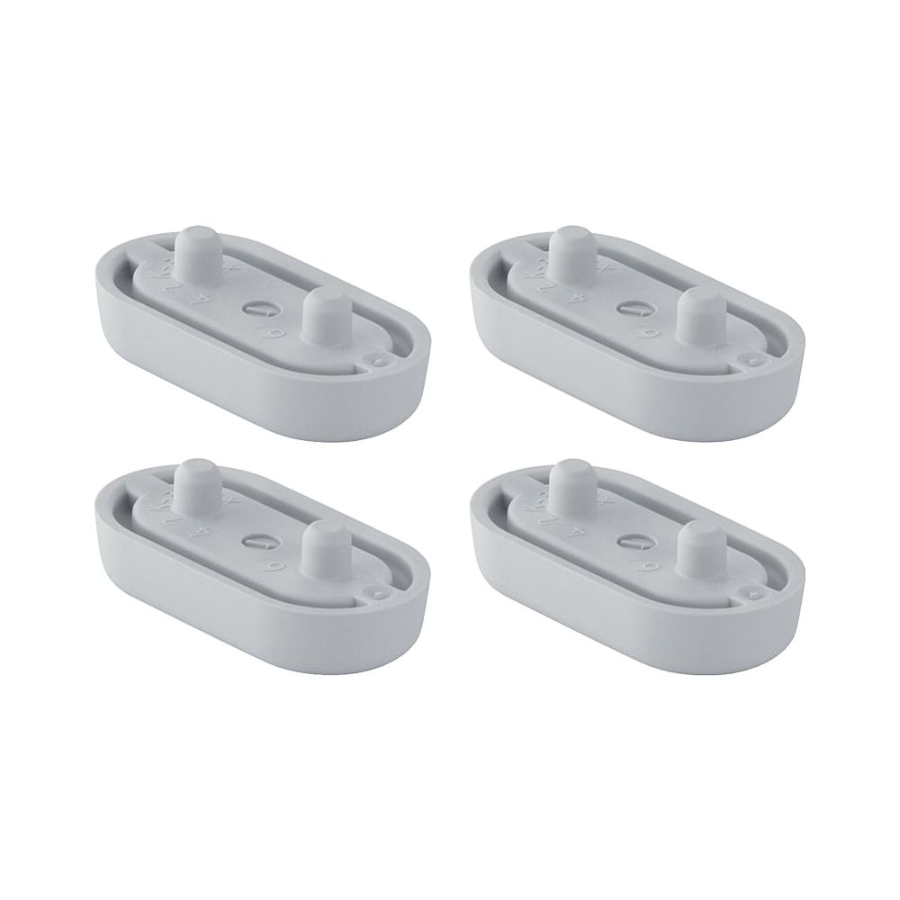 Geberit Set Ausgleichspuffer erhöht, für WC-Sitzring, Geberit AquaClean 5000/5000plu... GEBERIT-241517CG1 4025416748106 (Abb. 1)