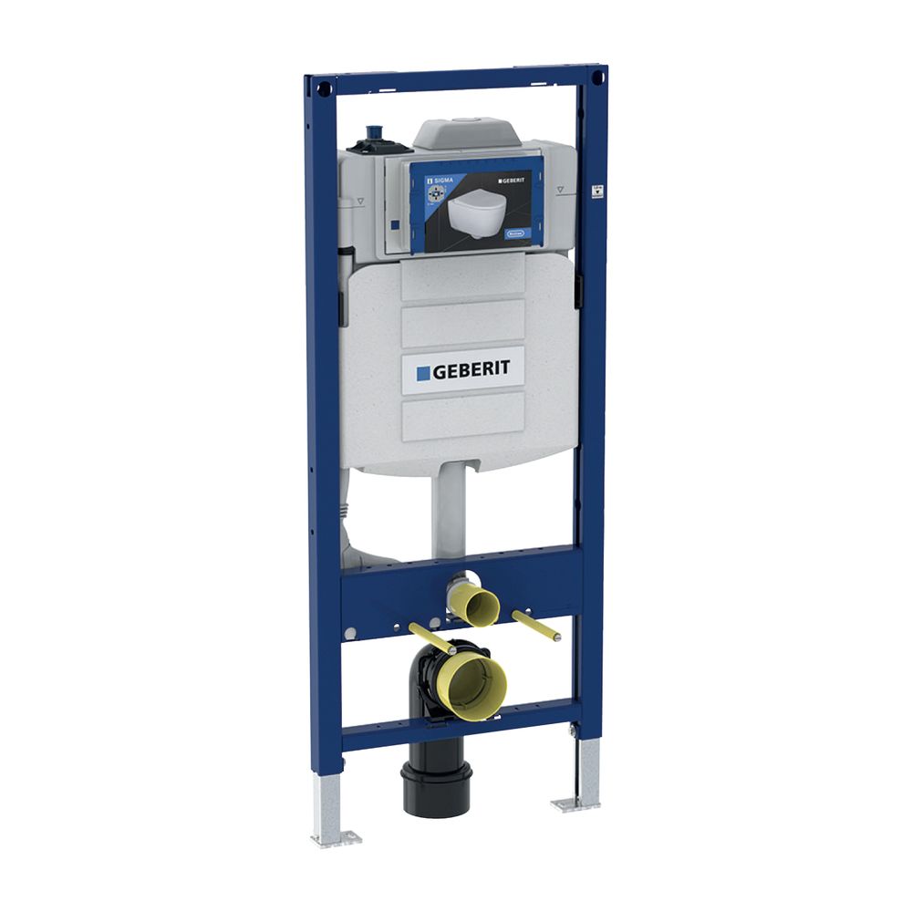 Geberit Duofix Element für Wand-WC 120cm, Sigma UP-Spülkasten 12cm für Hygienespülun... GEBERIT-111047001 4025410521668 (Abb. 2)