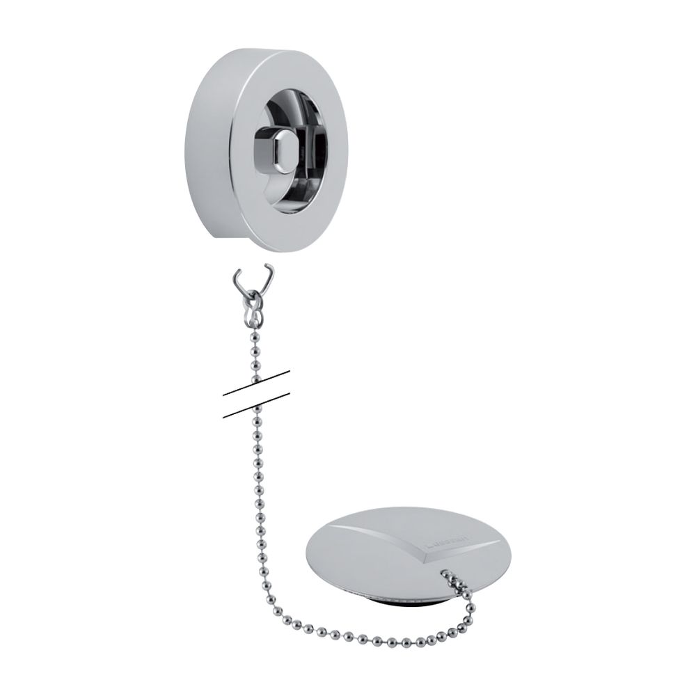 Geberit Fertigbauset für Badewannenablauf mit Stopfen d 52–12mm, Strukturverchromt... GEBERIT-240468211 4025416073468 (Abb. 2)