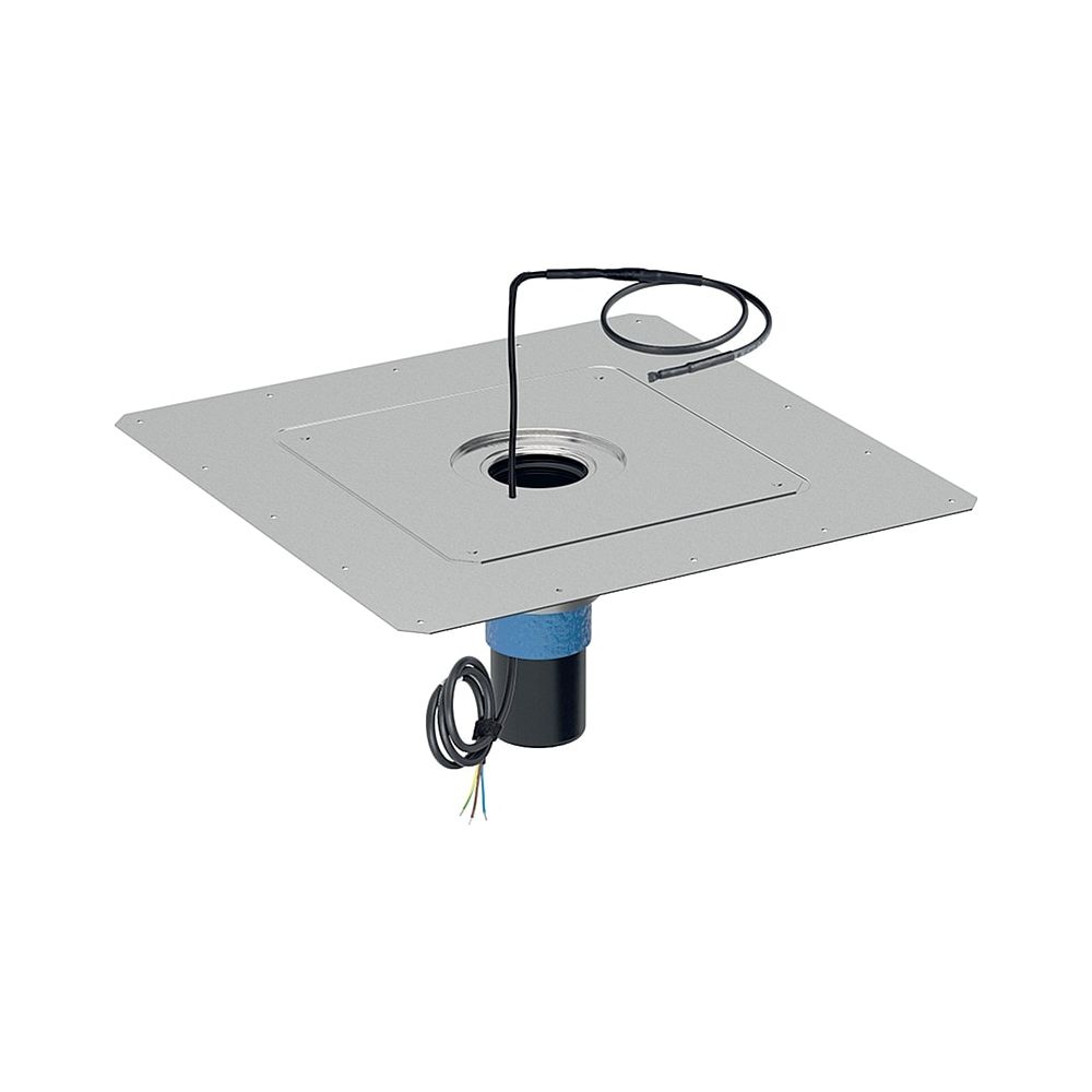 Geberit Pluvia Dachdurchführung mit Brandschutz, Heizband 230V/11,2W... GEBERIT-359363001 4025410946768 (Abb. 1)