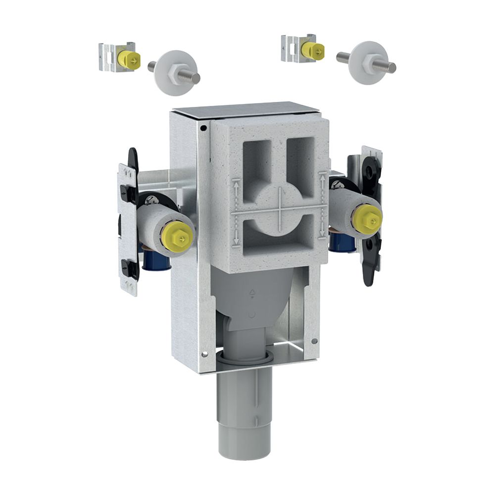 Geberit GIS Set Waschtisch für Standarmatur, mit Unterputz-Geruchsverschluss... GEBERIT-461435001 4025416667551 (Abb. 2)