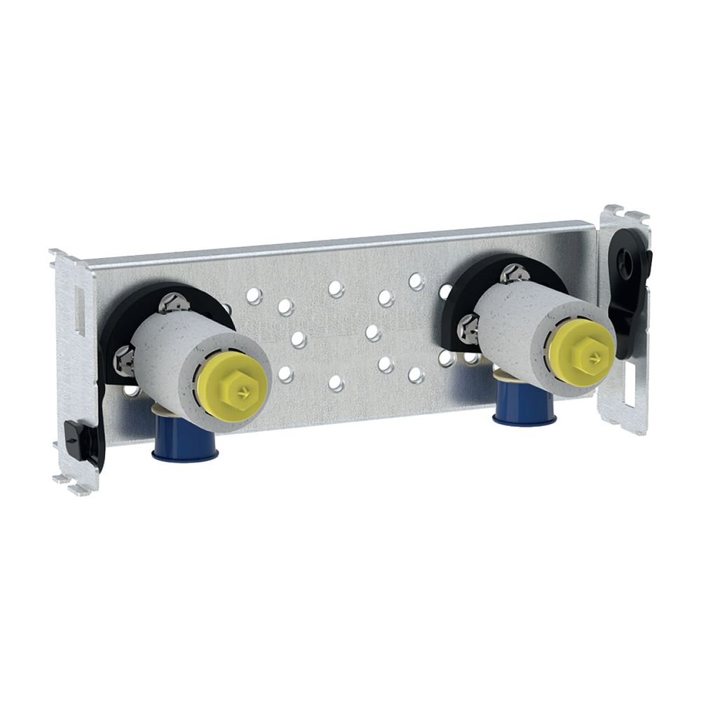 Geberit GIS Traverse für Wandarmatur Aufputz, 153mm, mit zwei Wasseranschlüssen... GEBERIT-461740001 4025416500919 (Abb. 2)