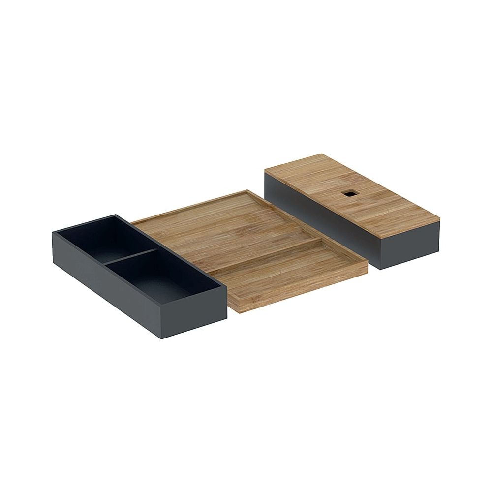 Geberit Set Schubladeneinsätze für obere Schublade Breite Waschtisch 60cm... GEBERIT-502349001 4025410944269 (Abb. 1)