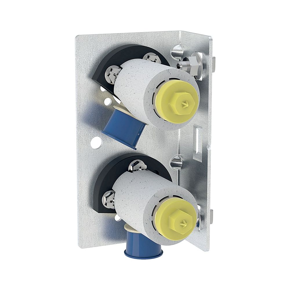 Geberit GIS Traverse für vertikal montierte Wandarmatur Aufputz, mit zwei Wasseransc... GEBERIT-461746001 4025416610564 (Abb. 1)