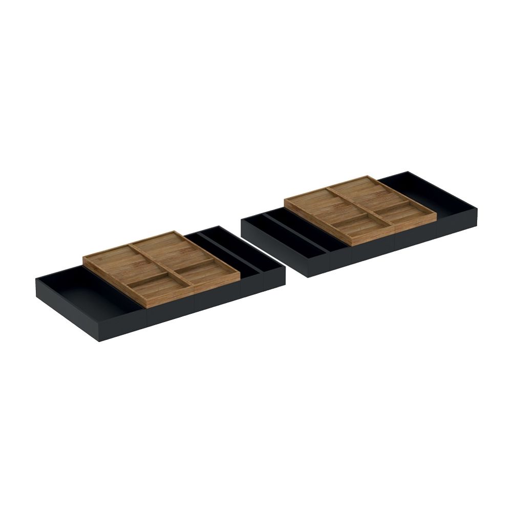 Geberit Set Schubladeneinsätze für obere Schublade Breite Waschtisch 135cm... GEBERIT-502354001 4025410949899 (Abb. 2)