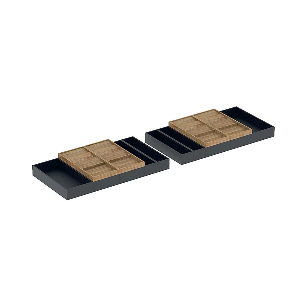 Geberit Set Schubladeneinsätze für obere Schublade Breite Waschtisch 135cm... GEBERIT-502354001 4025410949899 (Abb. 1)
